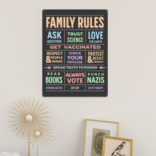 Sign Home Decor, In this Progressive Liberal House We, Free Shipping