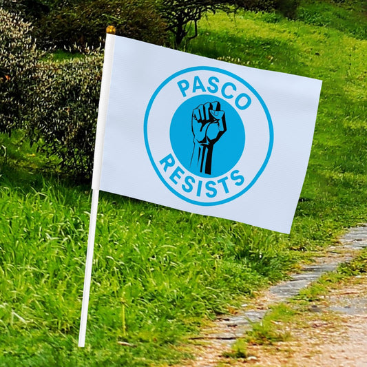 Pasco Resists Small Hand Flags (Set of 6), Free Shipping
