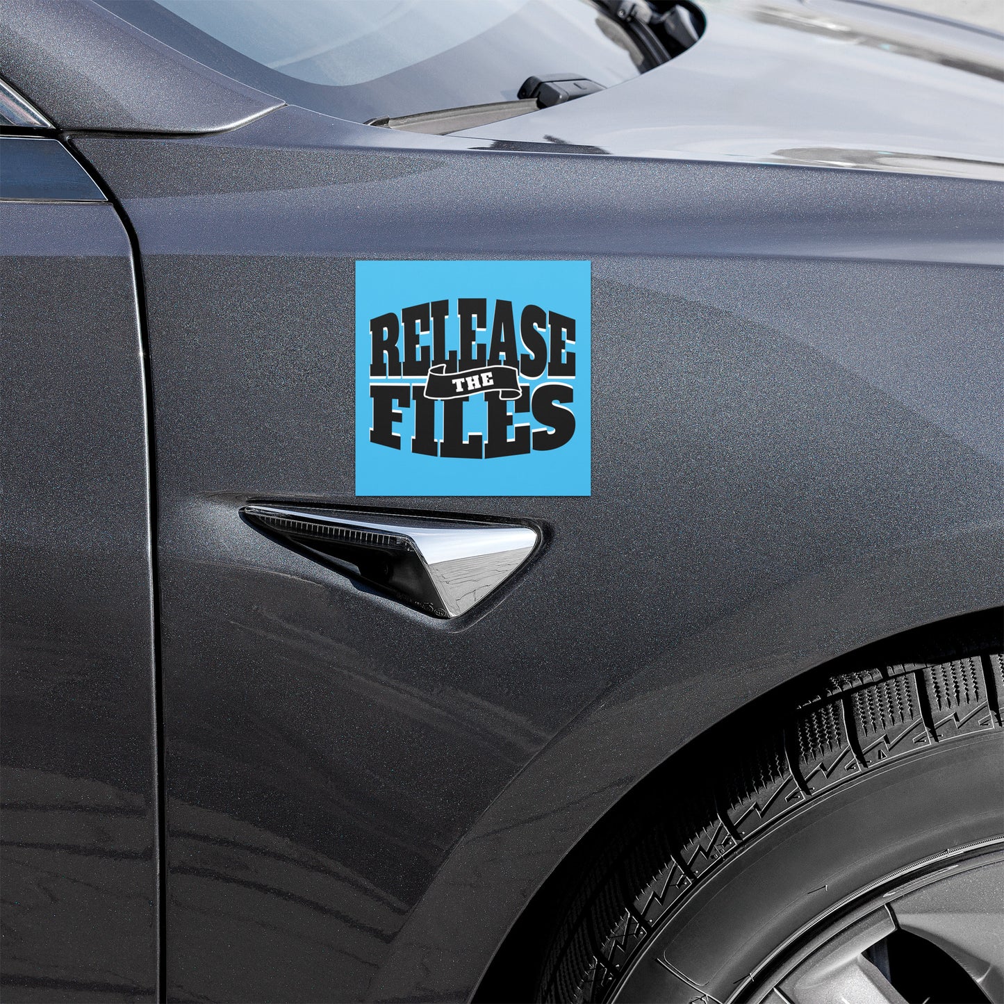 Release the Epstein Files Car Magnet, Free Shipping