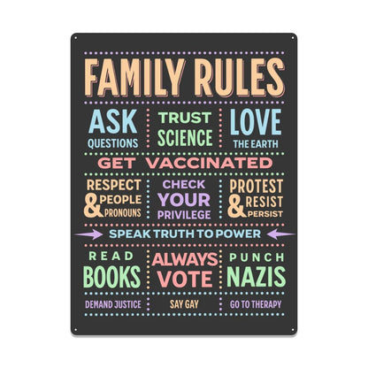 Sign Home Decor, In this Progressive Liberal House We, Free Shipping