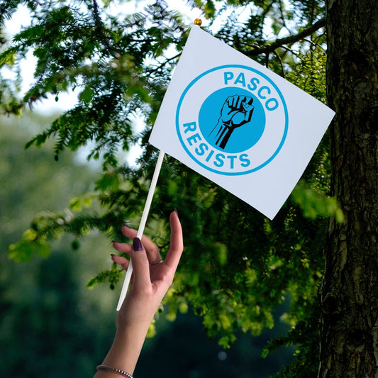 Pasco Resists Small Hand Flags (Set of 6), Free Shipping
