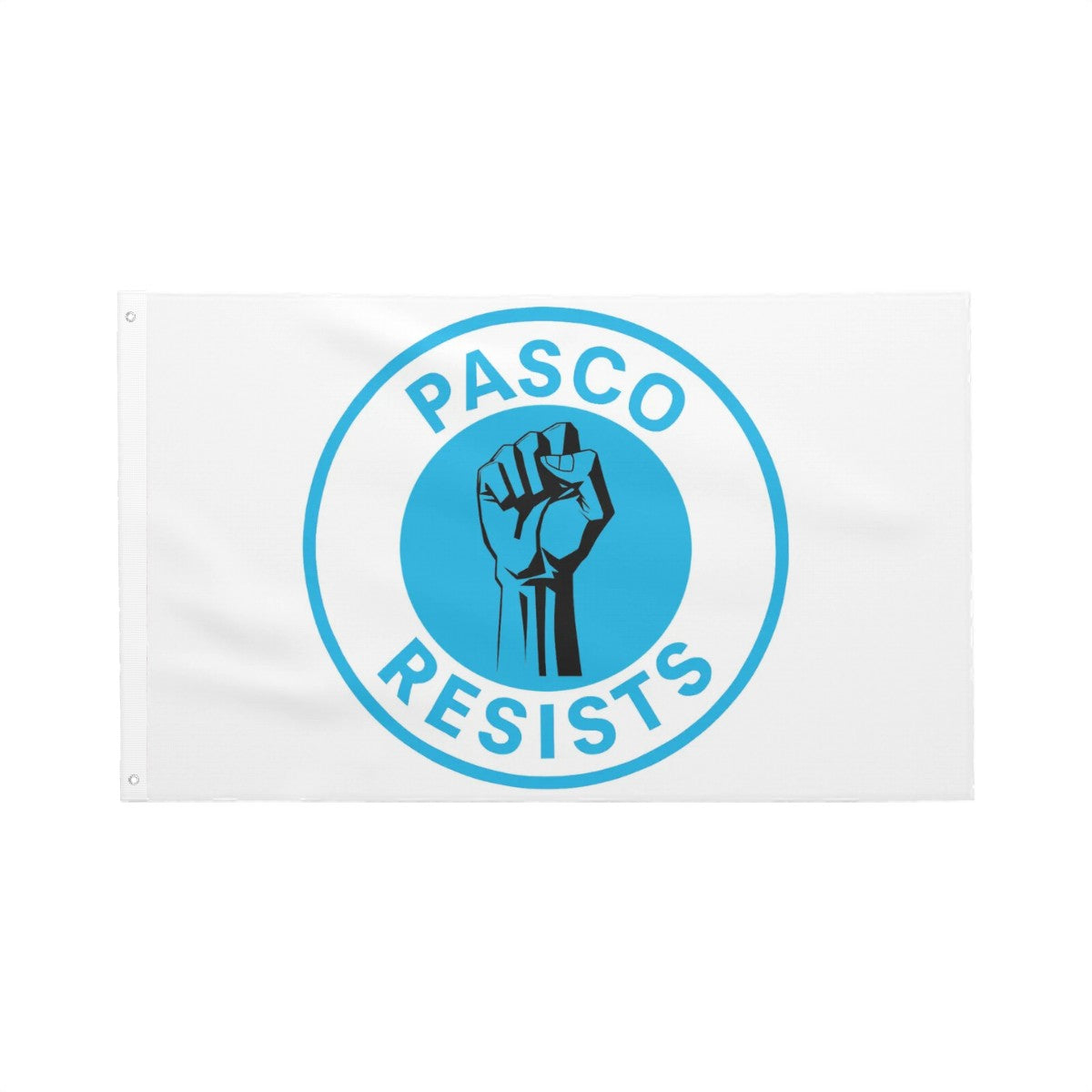 Pasco Resists Outdoor Flag, White Double Sided (3x5), Free Shipping