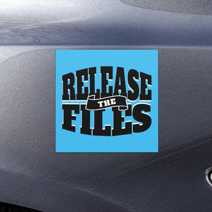 Release the Epstein Files Car Magnet, Free Shipping