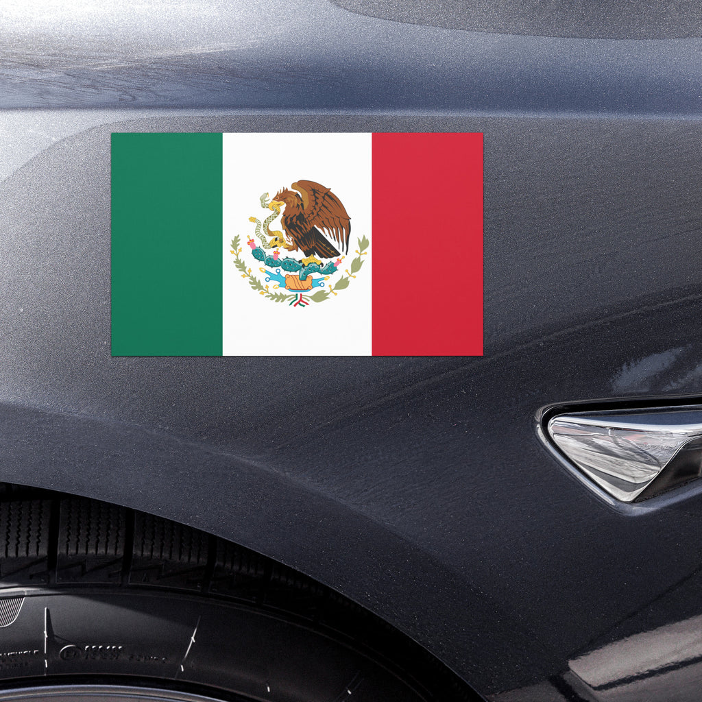 Car Magnet for ICE fishing, Mexican Flag, Free Shipping