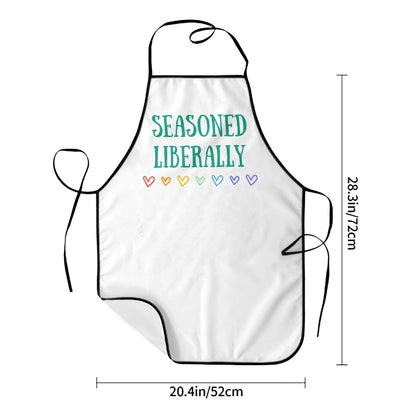 Adult Apron without Pockets Season Liberally, Free Shipping