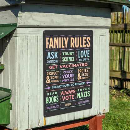 Sign Home Decor, In this Progressive Liberal House We, Free Shipping