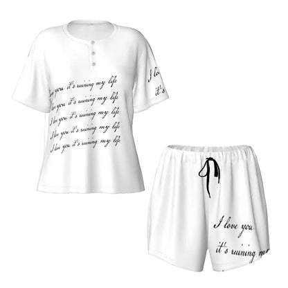 TTPD I Love You, It’s Ruining My Life Women’s Pajama Set – Free Shipping