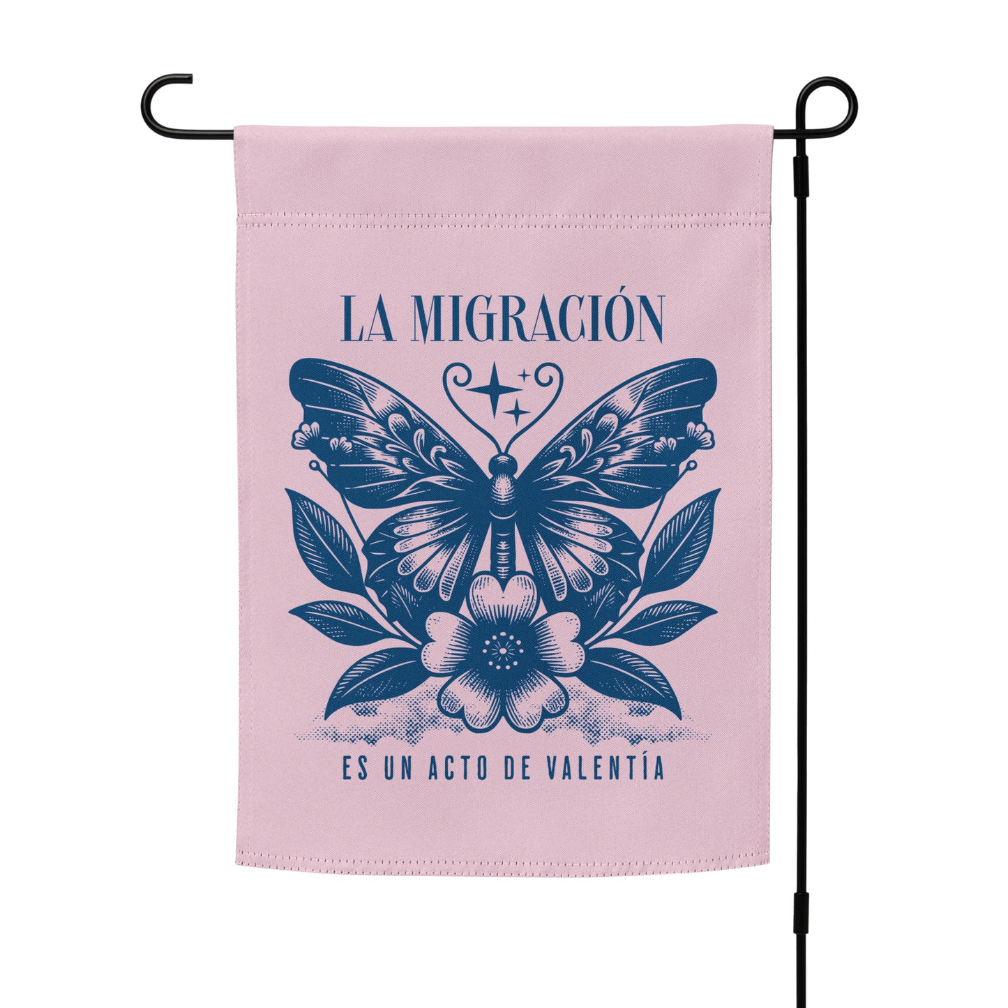 La migración es un acto de valentía,Yard Garden Flag - Espanol Free Shipping