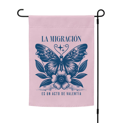 La migración es un acto de valentía,Yard Garden Flag - Espanol Free Shipping