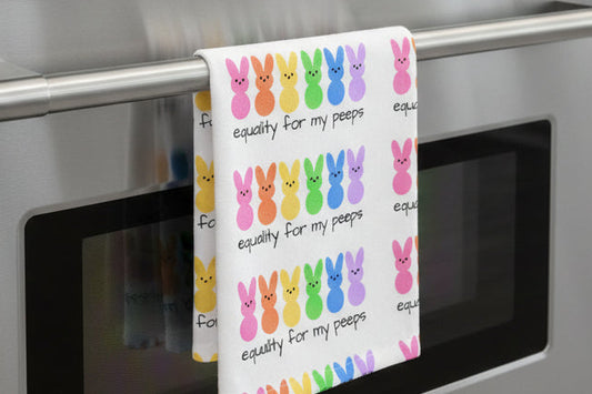 Colorful Peeps-themed product packaging on a white background